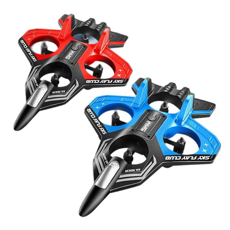 Children's Remote Control Aircraft Fighter Glider Foam Drone Primary School Student Small Boy Electric Toy Model Aircraft